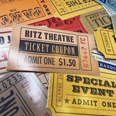 Junk Journal Tickets Ephemera for Crafting Heavy Cardstock Lot 25 mq