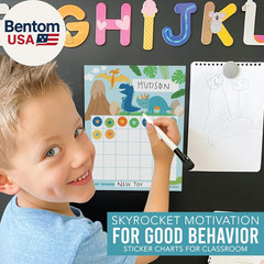 Sticker Chart for Kids Behavior at Home & Classroom – 25 Reward Chart for Kids I