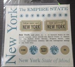 New York-The Empire State Adventure Sticker by SRM Stickers