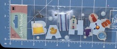 Rare Jolee’s Bath Time Tub Towel Ducky Scrapbook Stickers