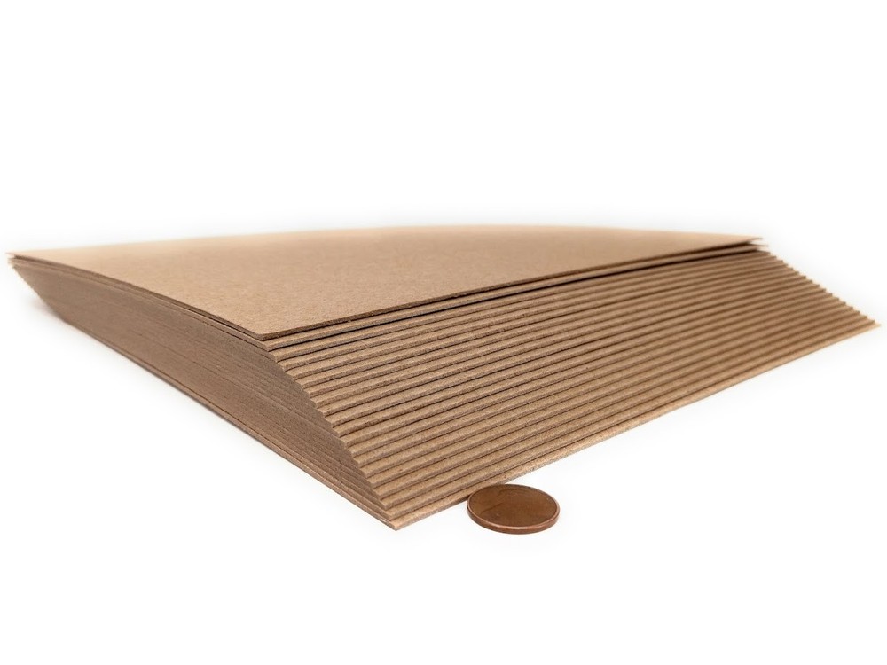 50 Pt Chipboard Sheets Kraft Heavy Duty 8.5×11 8 1/2″x11″ 8.5″x11″ – 7 Choices