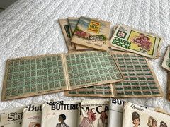 5 lbs Vintage Paper Ephemera Bulk Lot Destash Junk Journaling Mixed Media