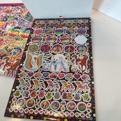 Lisa Frank Sticker Books Over 600 Lot Of 5 Party Favors Nostalgic