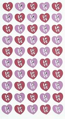 Sticko LOVE GEMS Dimensional Stickers – 50 pcs