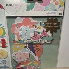 Scrapbook Stickers Mixed Lot of Beach Sea Ocean Summer Travel Flower Themed