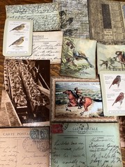 Vintage Ephemera Huge Lot- 110 +unique Items For Junk Journaling & Mixed Media*