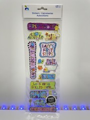 Lot Of 7 Sheets Of Stickers Blue’s Clues Baby Shower Grandma Grandpa Stickers