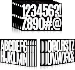 288 Pieces 18 Sheets Letter Stickers,Self Adhesive Vinyl Waterproof Mailbox Numb