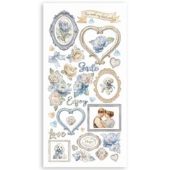 Stamperia – TIMELESS – DOUBLE FACED PAPER CUT-OUTS – 6″ X 12″ – 4 SHEETS