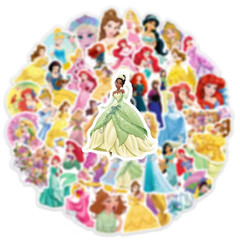 DISNEY 50pcs DREAMY PRINCESSES STICKER SET-Little girls of all ages love them.