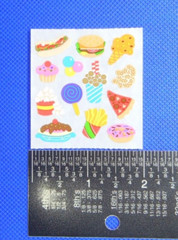 Vintage Sandylion Carnival Fair Foods Sticker Mod