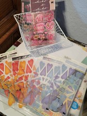 NEW Valentine’s Day Hearts Sticker Sheet Bundle 8 Sheets Sticker Scrapbook Lot