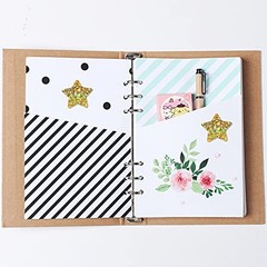 1 inch Gold Star Stickers with Glitter Holographic Pattern, Holographic Gold