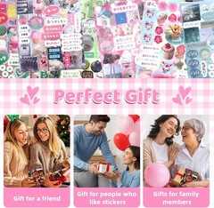 Cute Japanese Sticker Collection – 800+ Self-Adhesive Stickers for Crafts