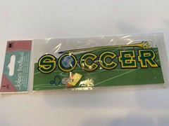 jolees scrapbooking soccer stickers 1pc NIP