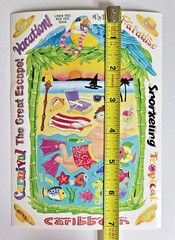 NRN Designs CARIBBEAN VACATION Timeless Treasures Sticker Frames Build-a-Scene