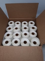 2×4″ Coated Blank DT Labels 4032 Labels/Box LA01230 – Lot of 16