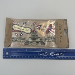 Jolee’s Boutique Glittered Washington DC Scrapbook Deminsional Stickers – New-