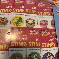 Trend Enterprises Let’s Go Camping Sticker Book RARE & 16 Sticker Sheets