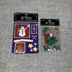 The Paper Studios La Petites Classic Christmas Decor 3-D Stickers Scrapbooking