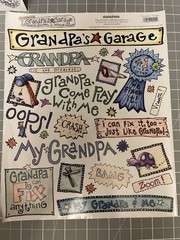 Vintage 1999 Scrapbook Sticker Lot Grandma Grandpa Baby Bears Memory Planning