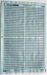 Letraset Instant Lettering Transfer Letters Franklin Gothic, (5) sheets