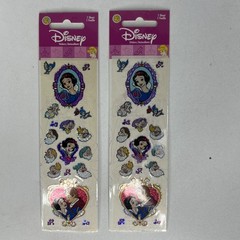Vintage Sandylion Disney Snow White & The Seven Dwarfs Princess Sticker 4 Pc Lot