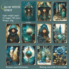 Gothic Witch Magic Scrapbook Paper Junk Journal Album Not Stickers Wall Collage