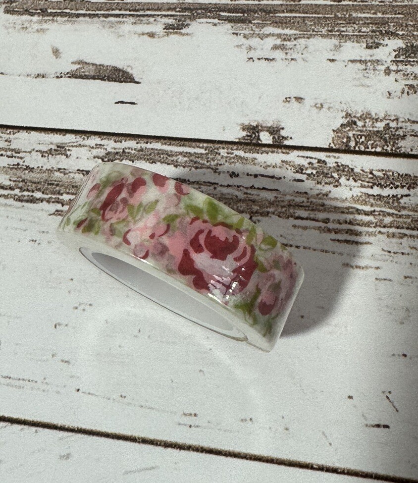 October Afternoon Washi Tape Rose Garden Summertime – Hard To Find – Retired