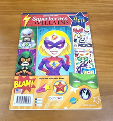 Create your own superheroes and villains stickers