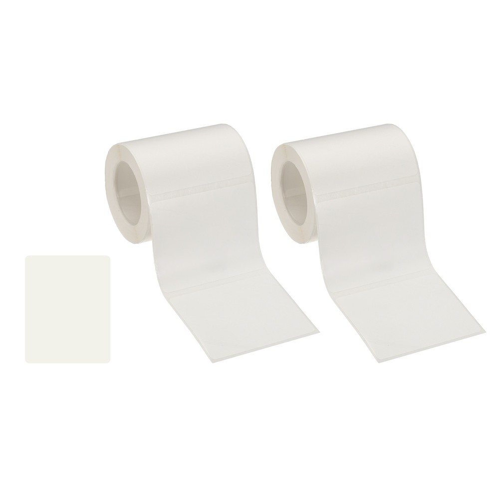 320 Pcs Thermal Sticker Paper, 2×1.6″ Square Thermal Printer Label, White