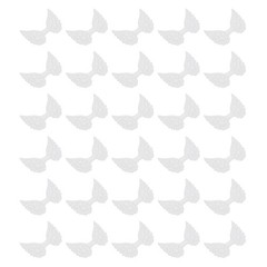 60Pcs Angel Wings for Crafts Glitter Mini Angel Wings Ornament White