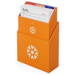 Notsu Centre Rise To Do List Card Planner Box Stand Set | 50 Foldable To-Do