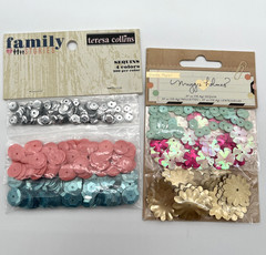 Huge Scrapbook Sticker Embellishment Lot Graphic 45 MME Swatch Book New