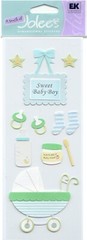 A Touch of Jolee’s SWEET BABY BOY Theme 3-D Stickers 64446 FAST FREE shipping!