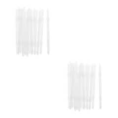 100 pcs Binder Strips – Flexible Plastic Binder Strips for Loose Leaf Paper