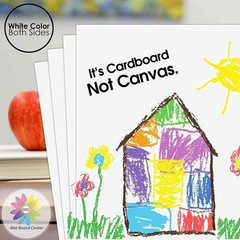 10 Pack 4×6 White Uncut Mat Boards, 4-Ply, Acid Free, White Core, Framing