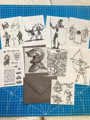 Medieval Enchantment Bundle – Dark Fantasy Ephemera Pack – #3