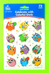 Carson Dellosa Birthday Celebration Owls Stickers Pack