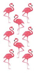 Flamingo Stickers Envelope Seals Planner Supply Papercraft Party Crafts Tropical