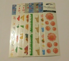 Mrs. Grossman’s Stickers You Choose Brand New Pack 1/2/3 Strips Garden Food 2