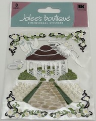*YOU CHOOSE* Jolee’s, K&Co WEDDING, GOWN, CHURCH, DINNER Dimensional Stickers