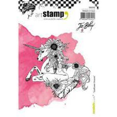 Art Stamp – Carabelle Rubber Stamp SUNFLOWER DREAMS