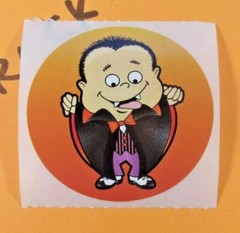 Halloween Monsters Stickers Set Of 6