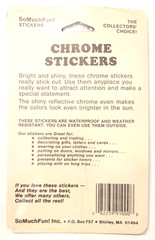 Vintage Stickers Chrome Foil Bears I Love You BJ’s Hearts Sealed