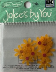 ORANGE SHASTA FLOWER Embellishment (12pc)Jolee’s•Garden•Plant•Spring •Wedding