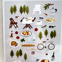 Suatelier In The Garden Stickers Junk Journal Collage Scrapbooking
