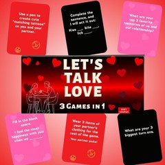 Let’s Talk Love – Couples Games for Fun and Romantic Date Night. Pe… Fast Ship