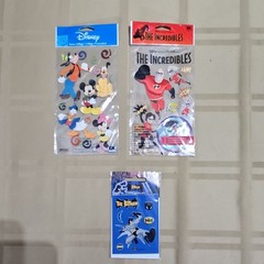 Disney Batman Jolee’s Boutique Dimensional Paper Tole Stickers Multicolor