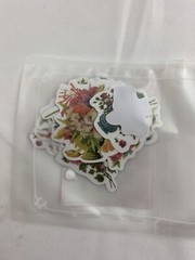 WSSROGY Aesthetic Scrapbook Sticker Lot Kawaii Travel Floral Journal Planner